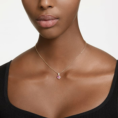 Qafore për femra Swarovski Stilla 5648750, e artë/kuqe