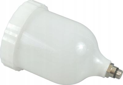 Enë plastike GEKO, 600ml, kapak me fije të jashtme 13.7mm, transparente