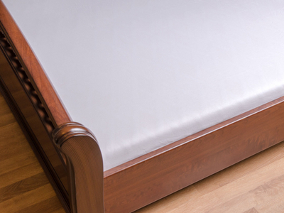 Çarçaf fitted Miss Lucy Jersey, 160x200cm, 100% pambuk, i bardhë