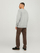 Duks Jack&Jones JORXMAS Standard Fit 12247523 Light Grey Melange
