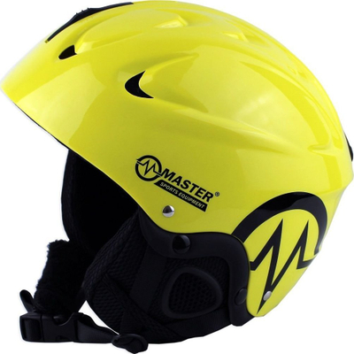 Helm skish Master Freeze, XS 48–52 cm, e verdhë