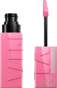 Ruj i lëngshëm Maybelline New York SuperStay Vinyl Ink 155 Upbeat, shumë i qëndrueshëm, 4.2ml