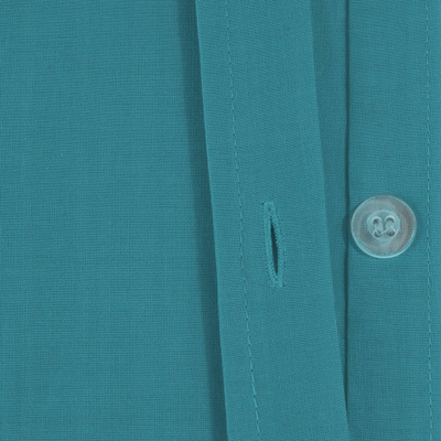Mbulesë jorgani Atmosphera Interior Designer, 240 x 220 cm, 100% pambuk, blu teal