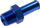 Lidhës për zorrë TurboWorks Nipple AN10, 1/2"-14 NPT, alumin, argjendtë