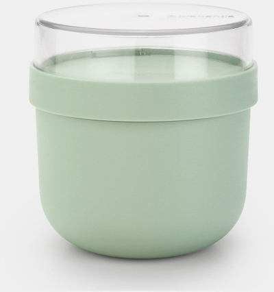 Сад за појадок Brabantia Make and Take Breakfast Bowl 0.5L, пластика, jade green