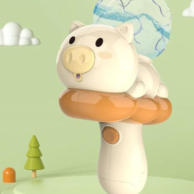 Pistoletë uji me çantë Pig on a Cloud, lodër verore, MIX ngjyra