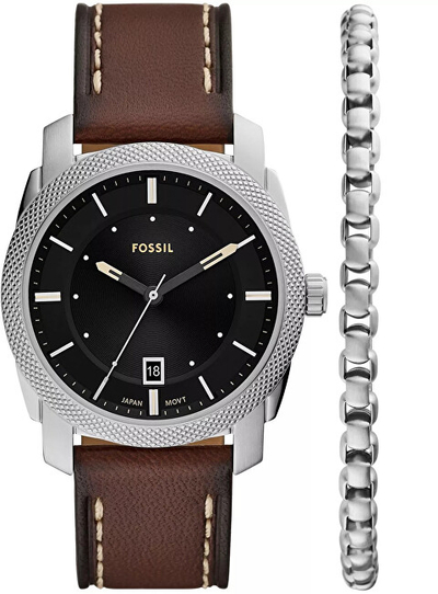 Set dhuratë për meshkuj Fossil Machine FS6081, i kaftë