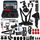 Set me 43 aksesorë Puluz për kamera sportive (përfshirë Osmo Action 5 Pro, Ace Pro 2) PKT47
