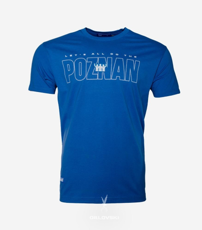Bluzë Lech Poznań The Poznań, pambuk 100%, M, blu