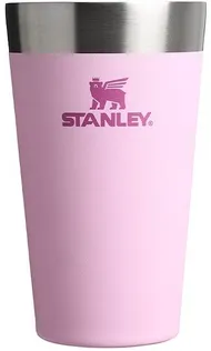 Gotë termike Stanley Stacking Tumbler, 0.47L, çelik inox, rozë Cherry Blossom