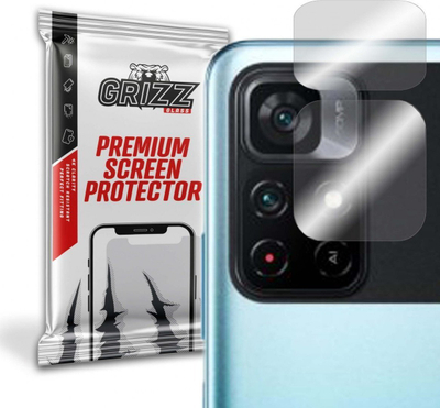 Mbrojtës xhami për kamerë GrizzGlass për POCO M4 Pro 5G, set 2 copë, transparent