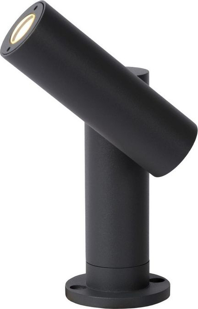 Spot kopshti Lucide Tatum, LED 4.5W, 3000K, IP65, antracit i zi