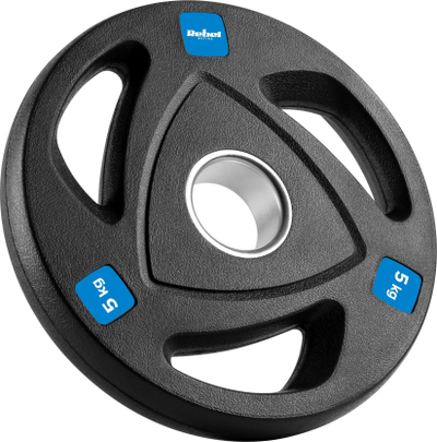 Set peshash olimpike Rebel Active, 4x5kg 20kg, vrimë 51mm, e zezë