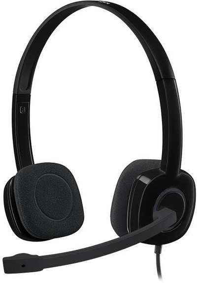 Kufje Logitech H151, të zeza