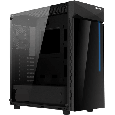 Kasë GIGABYTE AORUS C200, Mid tower, e zezë