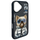 Kapak telefoni Nimmy Cool&Cute 2.0 Dog, për iPhone 16 6.1", i zi