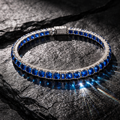 Dorëzë Elegante me Gurë Zirkon Blu – Luxury Collection