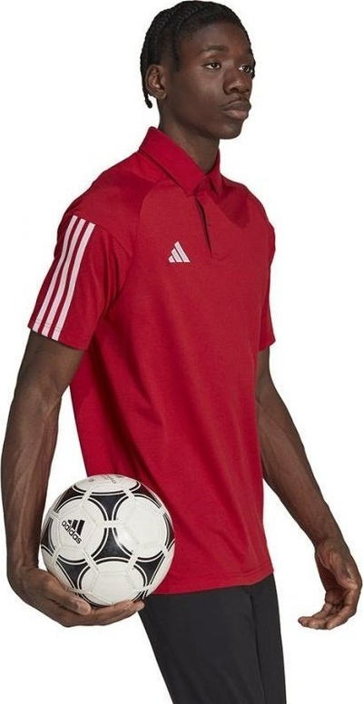 Bluzë polo adidas Tiro 23 Competition M HI3049, për burra, sportive, e kuqe
