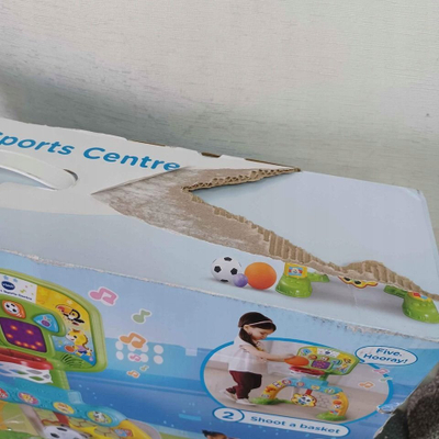Lodër sportive VTech 3‑në‑1 Sports Centre, elektronike, me drita edhe zëra, shumëngjyrëshe