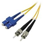 Kabllo optike patch cord ST në SC, singlemode 9/125, 2m, e verdhë