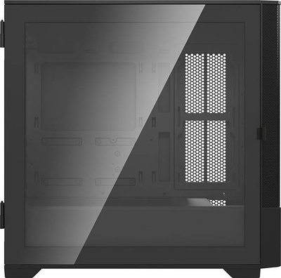 Kuti kompjutri Darkflash DK415M, Micro ATX ITX, 2 ventilatorë, e zezë