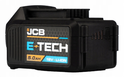 Bateri Lithium-ion JCB 18V 5Ah, 92.5Wh