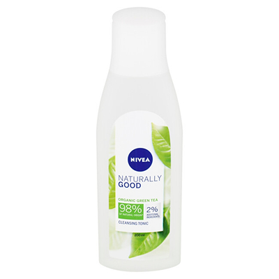 Tonik pastrimi për fytyrë Nivea Naturally Good 200 ml