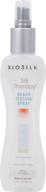 Spray teksturues për flokë Biosilk Silk Therapy Beach Texture, efekt beach waves, 167 ml