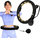 Set hula hop BR163 Sport HHM13, me magnet dhe peshë, ngjyrë ari