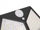 Dritë murale solare me sensor lëvizjeje, 100 LED, 50W, e bardhë