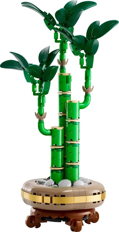 Model ndërtimi LEGO Icons 10344 Lucky Bamboo, set dekorativ, shumëngjyrësh