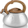 Ketier Florina George, 2.6L, çelik inox, argjend me efekt druri