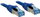 Kabllo Lindy Patchcord Cat6A, S/FTP, LSOH, 2m, e kaltër