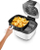 Fritezë me ajër DeLonghi FH2133, kapacitet 1 kg, IdealFry, bardhë e zi