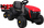 Traktor elektrik Ramiz Titanium Z, 12V, me rimorkio, i kuq