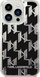 Mbulesë telefoni Karl Lagerfeld Liquid Glitter Monogram për iPhone 14 Pro Max 6.7", hardcase, e zezë