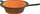 Kullore kuzhine Fiskars Functional Form, silikon, 26 cm, portokalli