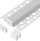 Set profil alumini për shirit LED, 2000 x 55 x 13 mm, montim sipërfaqësor, i bardhë