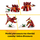Lodër ndërtimi LEGO Creator Fierce Dinosaur 31058, 3 në 1, 7+, shumëngjyrëshe