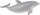 Фигурина CollectA Bottlenose Dolphin Calf, кутре делфин, сива