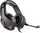 Kufje gaming Varr Pro RGB, me mikrofon, 3.5mm, të zeza