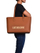 Çanta Love Moschino Shopping Bag, me mbyllje me zinxhir, e vishnjës