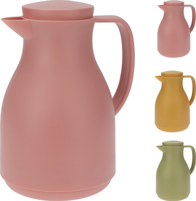 Termus Excellent Serving Kettle, 1L, enë qelqi termike, rozë