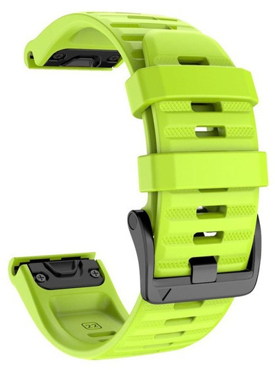 Rrip ore 4wrist hWR817, për orë Garmin Fenix ​​7X/Fenix ​​6X/Fenix ​​5X Plus/Fenix ​​3, 26 mm, i gjelbër