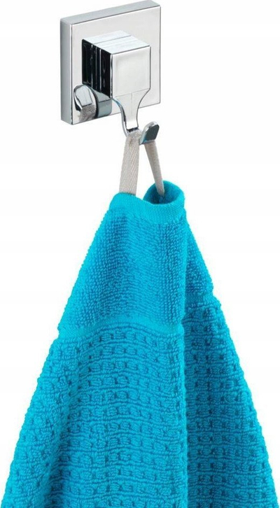 Grep banjoje WENKO Hook Vacuum-Loc, set 2 copë, krom