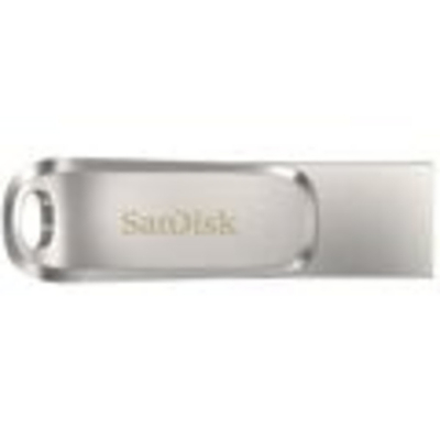 USB SanDisk Ultra Dual Drive Luxe, 1TB, argjendtë