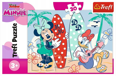 Puzzle Trefl Colorful Minnie 18302, 30 copa, 27 x 20 cm, shumngjyrësh
