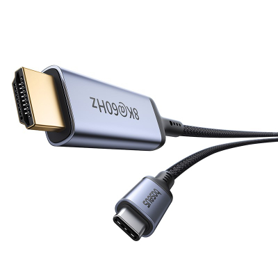 Кабел адаптер USB C во HDMI Baseus, 8K 60Hz, 1.5m, црн
