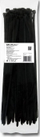 Lidhëse kabllosh Qoltec, 7.2mm, 350mm, najlon i zi
