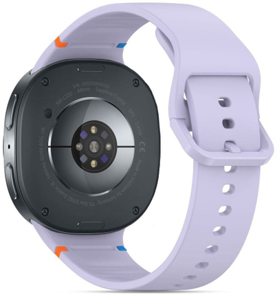 Rrip ore Tech-Protect Silicone Band për Samsung Galaxy Watch 40 44 46mm, TPU, vjollcë